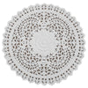 white-meditation-round-wall-panel-front