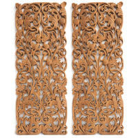 Set 2 Panneaux Muraux Thai Jungle Nature - 90 cm