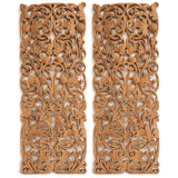 Set 2 Panneaux Muraux Thai Jungle Nature - 90 cm