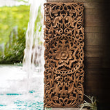 Panneau Mural Rectangle Lotus Sacré - 90 cm