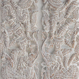 Set 2 Panneaux Muraux Anges Gardiens Thailandais Vintage Blanc - 120 cm