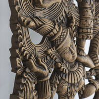 Set 2 Panneaux Muraux Anges Gardiens Thailandais - 120 cm