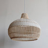 Bicolor Design Rattan Pendant Light