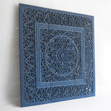 Acacia-Wood-Recycled-Beach-Indigo-Vintage-Queen-Size-Headboard-size-view