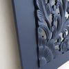 Teak-Wood-Recycled-Indigo-Floral-Headboard-corner-detail