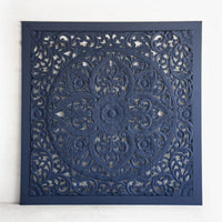 Teak-Wood-Recycled-Indigo-Floral-Headboard-Front