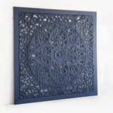 Teak-Wood-Recycled-Indigo-Floral-Headboard-sideview
