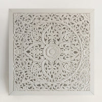 Reclaimed-Teak-Wood-Floral-Vintage-White-Patina-Front-View
