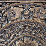 Teak-Wood-Feng-Shui-Standard-Zodiac