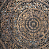 Teak-Wood-Rustic-Lotus-Flower-Standard-Face-Headboard-Flower