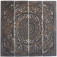 Vintage-Teak-Wood-Lotus-Flower-Headboard-Standard-Bed-120-cm-split