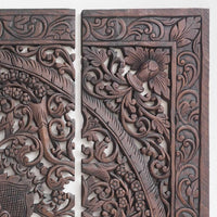  Teak-Wood-Headboard-Floral-Design-Standard-Bed-Corner