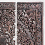  Teak-Wood-Headboard-Floral-Design-Standard-Bed-Corner