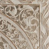 Teak-Wood-Headboard-Vintage-White-Oriental-Single-Bed-Detail