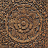 teak-wood-headboard-single-bed-tropical-lotus-flower