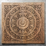 Teak-Wood-Headboard-Lotus-Tropical-Standard-Front-Face