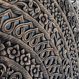 Teak-Wood-Oriental-Headboard-Texas-King-Zoom