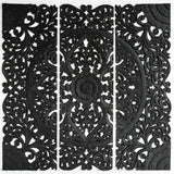 Balinese-Black-Queen-Size-Recycled-Teak-Wood-Headboard-Split-Front-View
