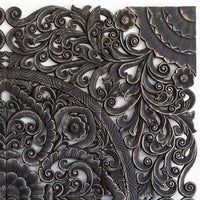 Recycled-Teak-Wood-Balinese-Vintage-Black-California-King-180-cm-Face-Headboard-Corner