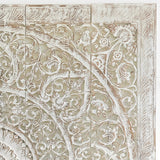 Teak-Wood-Recycled-Bohemian-Vintage-White-Queen-Size-Headboard-Corner