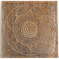 recycled-teak-wood-headboard-mandala-design-california-king-180-cm-front