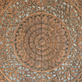 Recycled-Teak-Wood-Oriental-Flower-California-King-180-cm-Flower