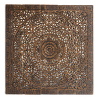 teak-wood-recycled-headboard-lotus-flower-queen-size-front