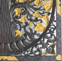  headboard-teak-wood-recycled-golden-bodhi-tree-california-king-180-cm-front-zoom