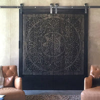 Teak-Wood-Recycled-Black-Lotus-California-King-180-cm-Headboard-Ambiance