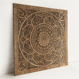 Reclaimed-Teak-Wood-Bohemian-Mandala-Headboard-Queen-Size-Side-View