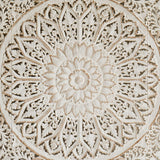 recycled-teak-wood-medallion-vintage-beige-headboard-california-king-180-cm-flower