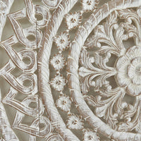 Teak-Wood-Recycled-Oriental-Design-Vintage-White-California-King-180-cm-Mandala