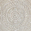  Teak-Wood-Recycled-Oriental-Vintage-White-California-King-180-cm-Flower