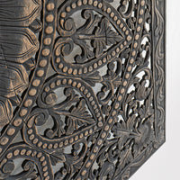 Recycled-Teak-Wood-Rustic-Vintage-Rosette-Headboard-California-King-180-cm-Corner