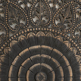 Recycled-Teak-Wood-Rustic-Vintage-Rosette-Headboard-California-King-180-cm-Detail
