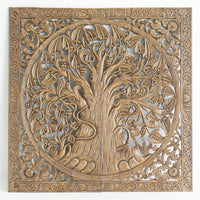  Recycled-Teak-Wood-Rustic-Japandi-California-King-180-cm-Front-View