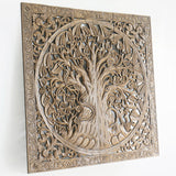  Recycled-Teak-Wood-Rustic-Japandi-California-King-180-cm-Side-View