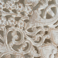 Recycled-Teak-Wood-Floral-Vintage-Beige-California-King-180-cm-Zoom